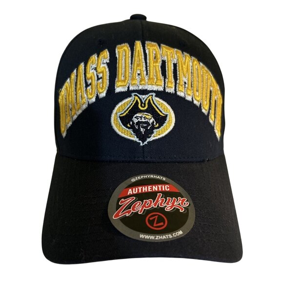 New NCAA UMass Dartmouth Massachusetts Arnie Corsair Snapback Hat Zephyr Zhat C - Picture 2 of 11
